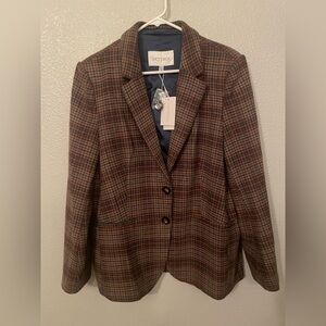 Lucy Paris Plaid Blazer